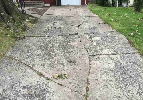 Can you repair cracks in concrete driveway?