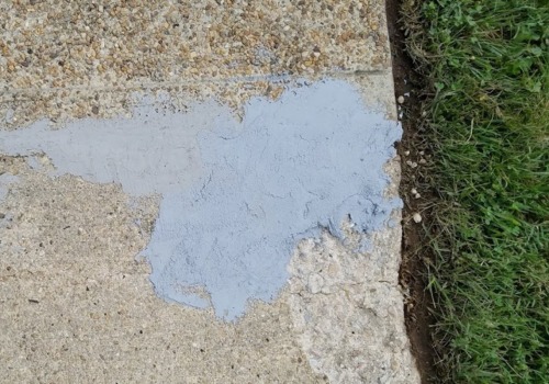 Can concrete be patched?
