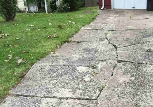 Can you repair crumbling concrete steps?